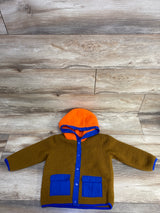Old Navy Snap-Front Sherpa Jacket Brown sz 3T