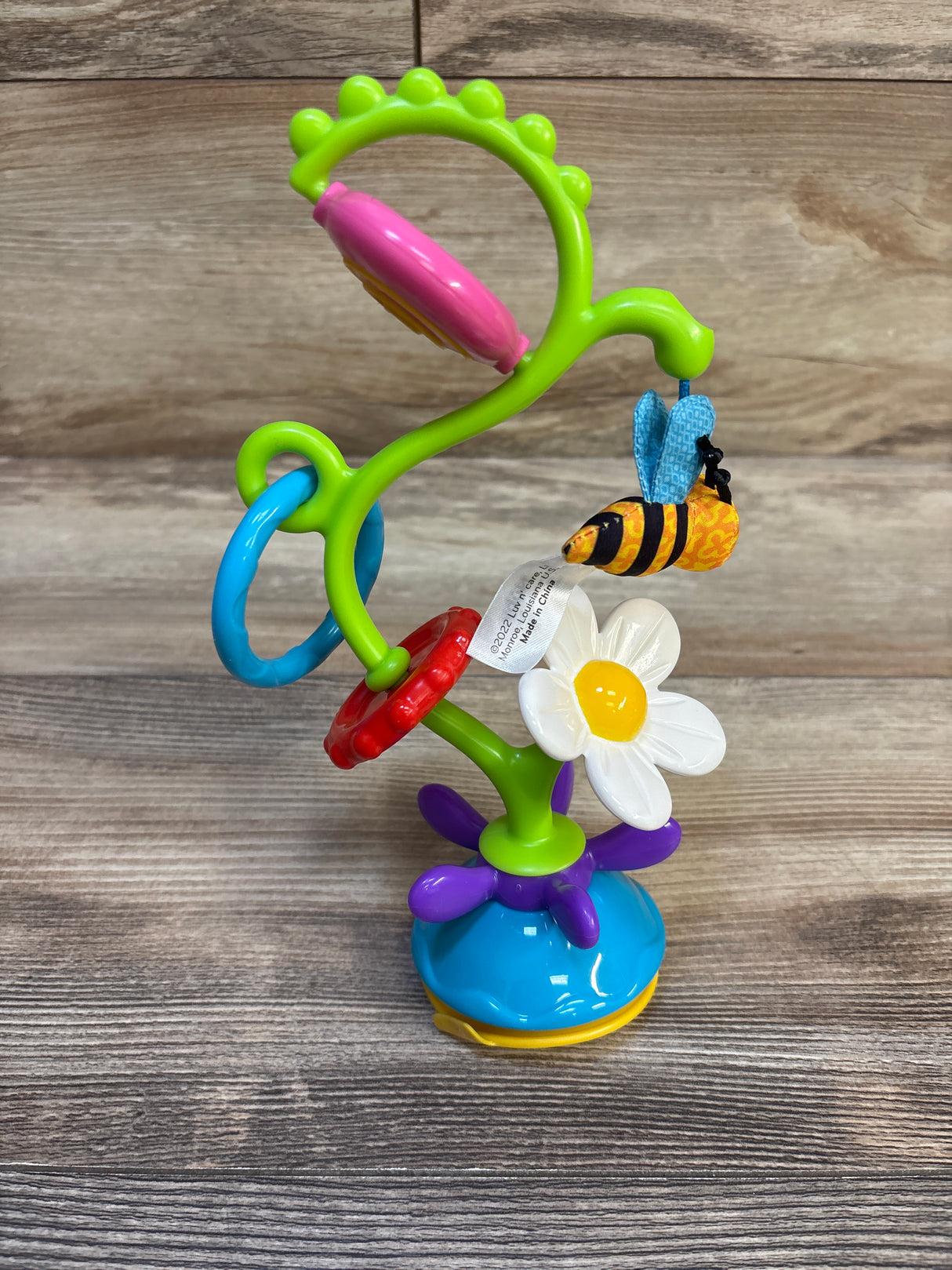 Nuby Buzzy Blossoms with Suction Base High Chair Interactive Toy
