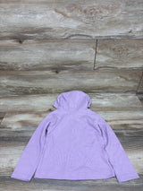Pekkle Waffle Knit Embroidered Sweatshirt Purple sz 4T