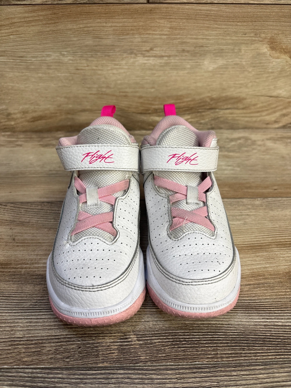 Jordan Max Aura 5 PS 'White Fierce Pink' Sneakers sz 12c - Me n Mommy To Be