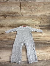Goodlad Santa Sweater Knit Coverall Grey sz 9m