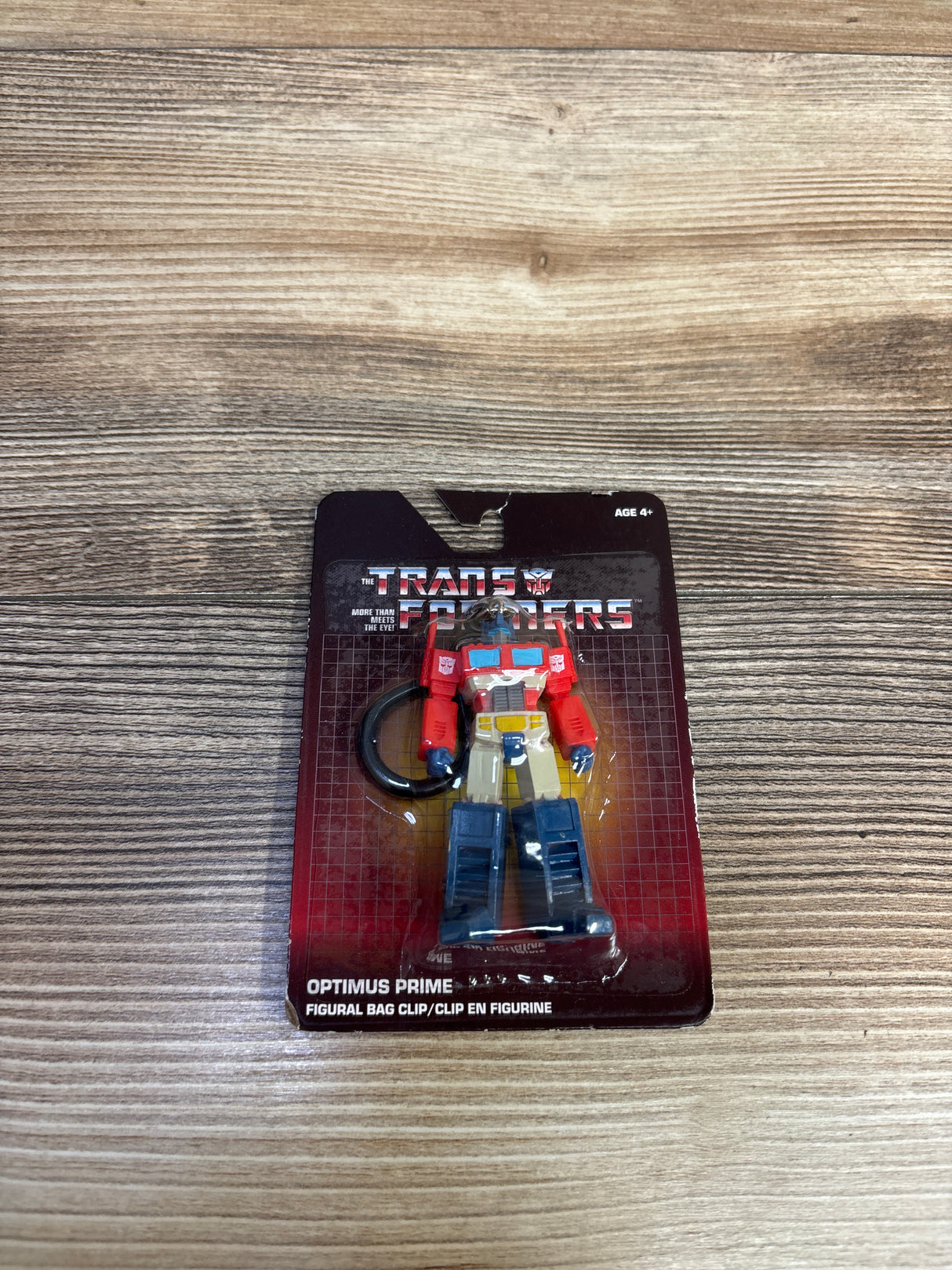 NEW Hasbro Transformers Optimus Prime Figural Bag Clip