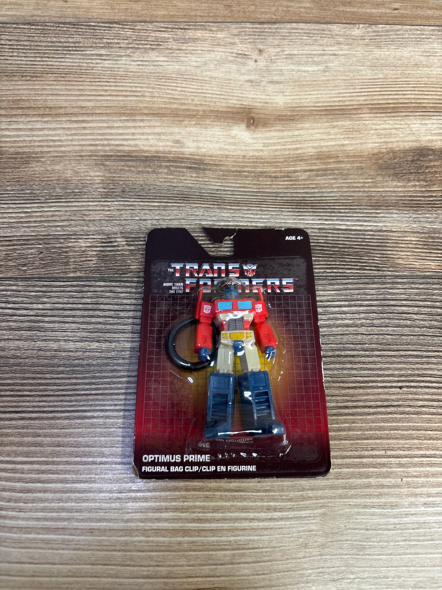 NEW Hasbro Transformers Optimus Prime Figural Bag Clip