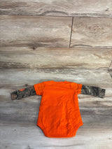 Carhartt Layered Sleeve Bodysuit Orange sz 6m