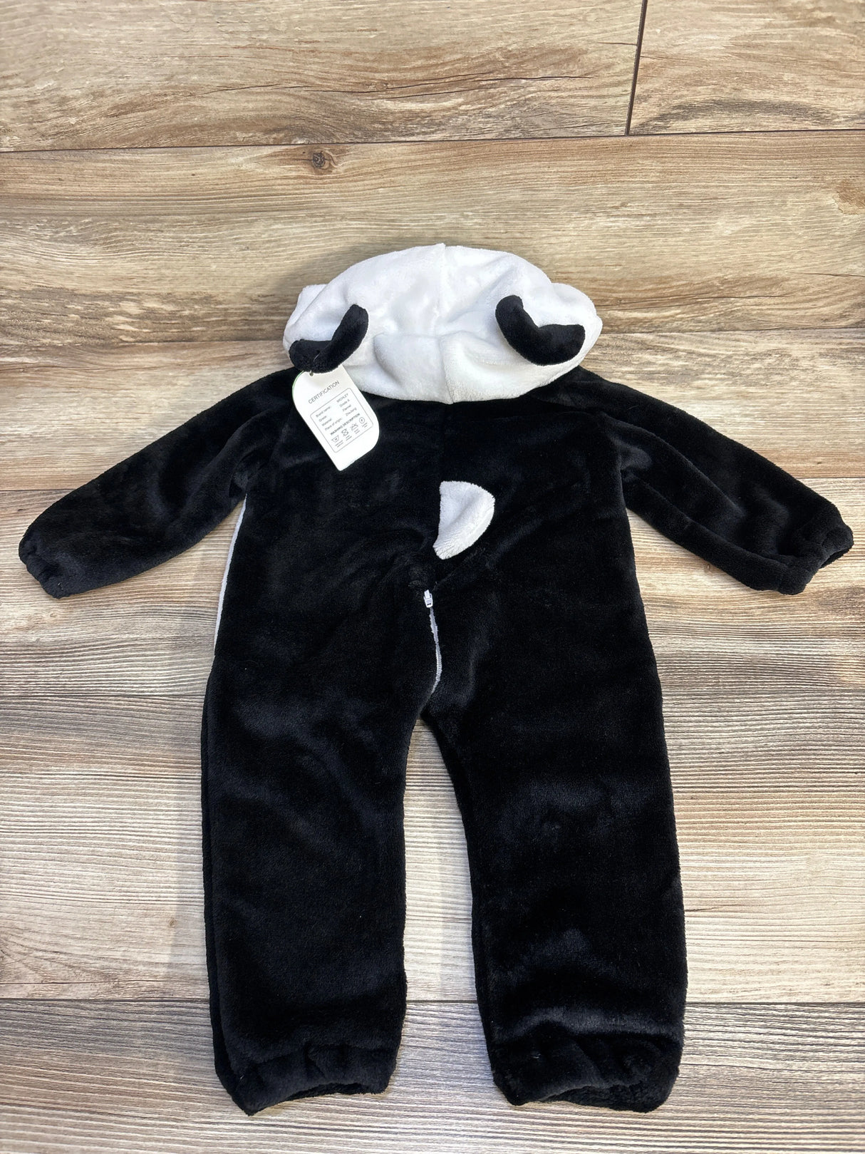 NEW Michley Hooded Panda Jumpsuit Black sz 6-9m - Me n Mommy To Be