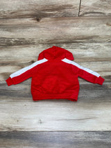 NEW Okie Dokie T-Rex Fleece Full Zip Red Hoodie sz 3m