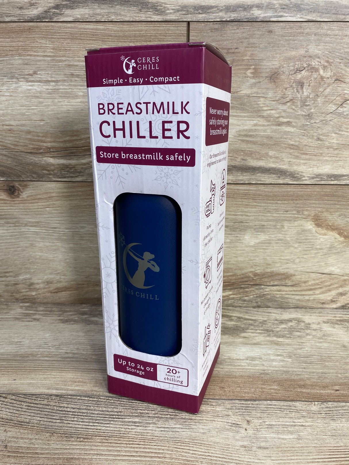 NEW Ceres Chill OG Breastmilk Chiller in Set Sail! Navy