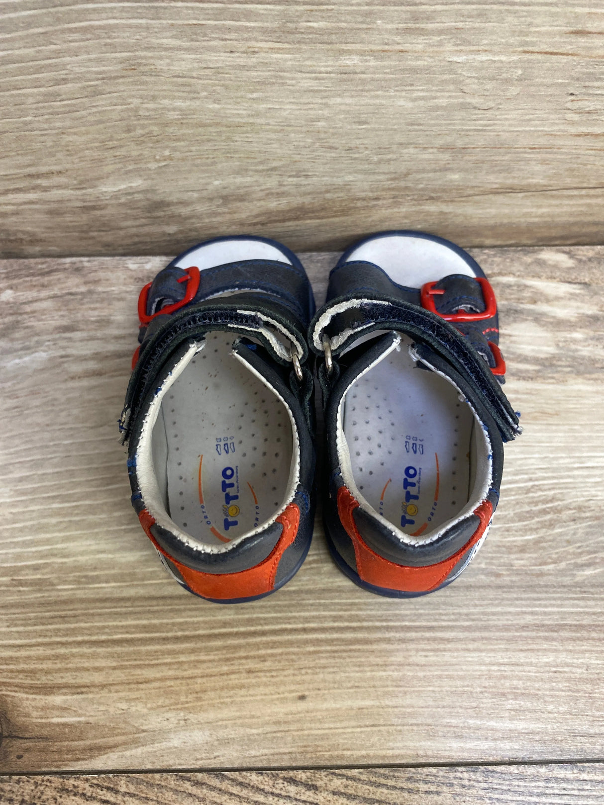 Totto Boys First Sandals Navy sz 4c