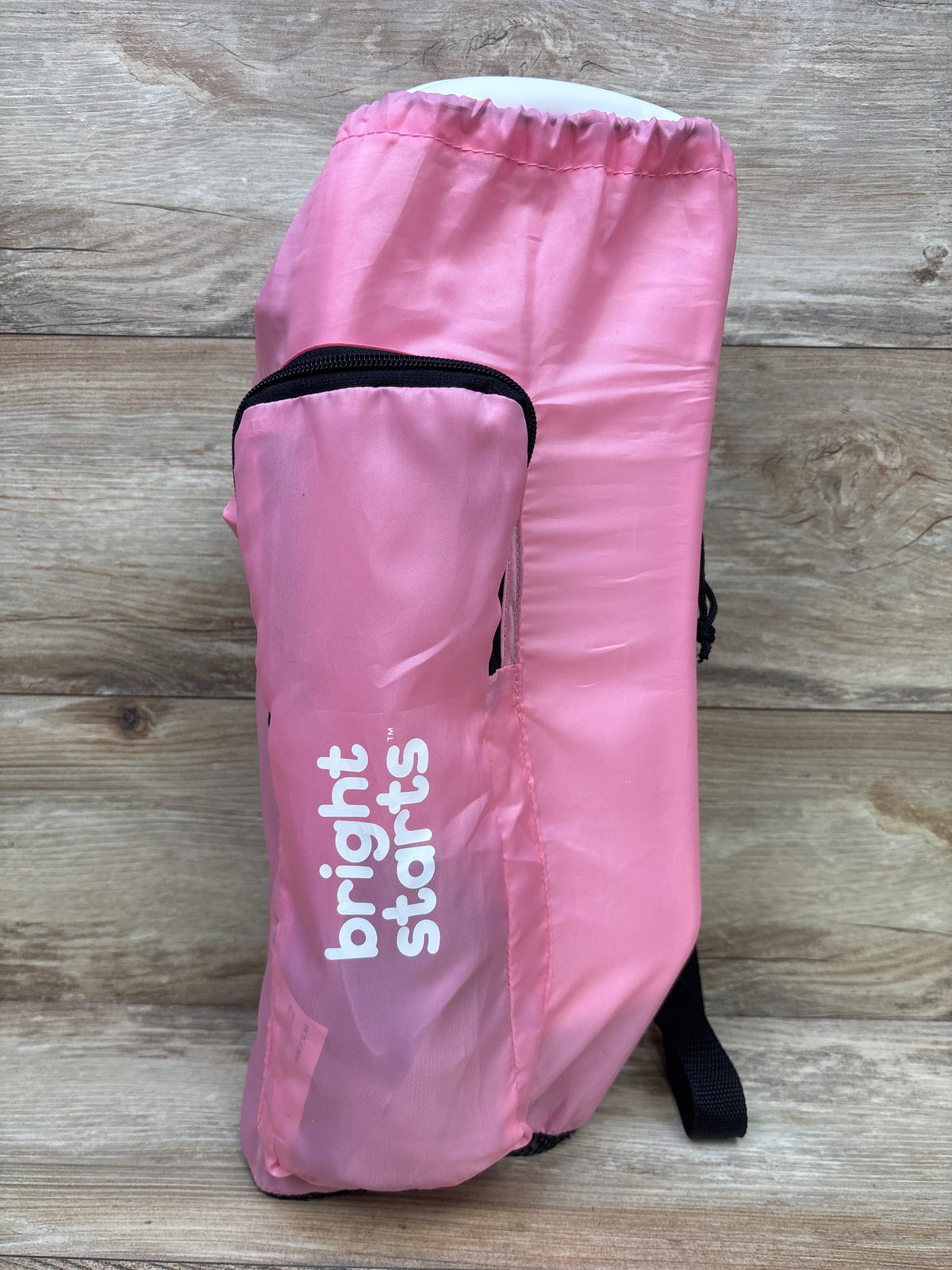 Bright Starts Pop 'N Sit Portable Booster Seat with Tray - Pink