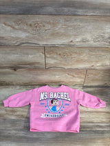 Ms Rachel University Sweatshirt Pink sz 2T