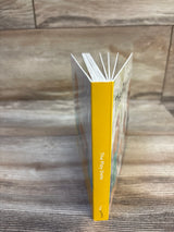The Play Date children's book with yellow spine, ideal for kids' storytime and early learning.