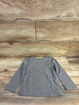 Cat & Jack Long Sleeve Shirt Grey sz 4T