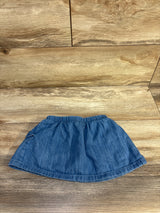 Cat & Jack Denim Skort Blue sz 18m
