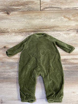 Cat & Jack Ribbed Coverall Green sz 0-3m