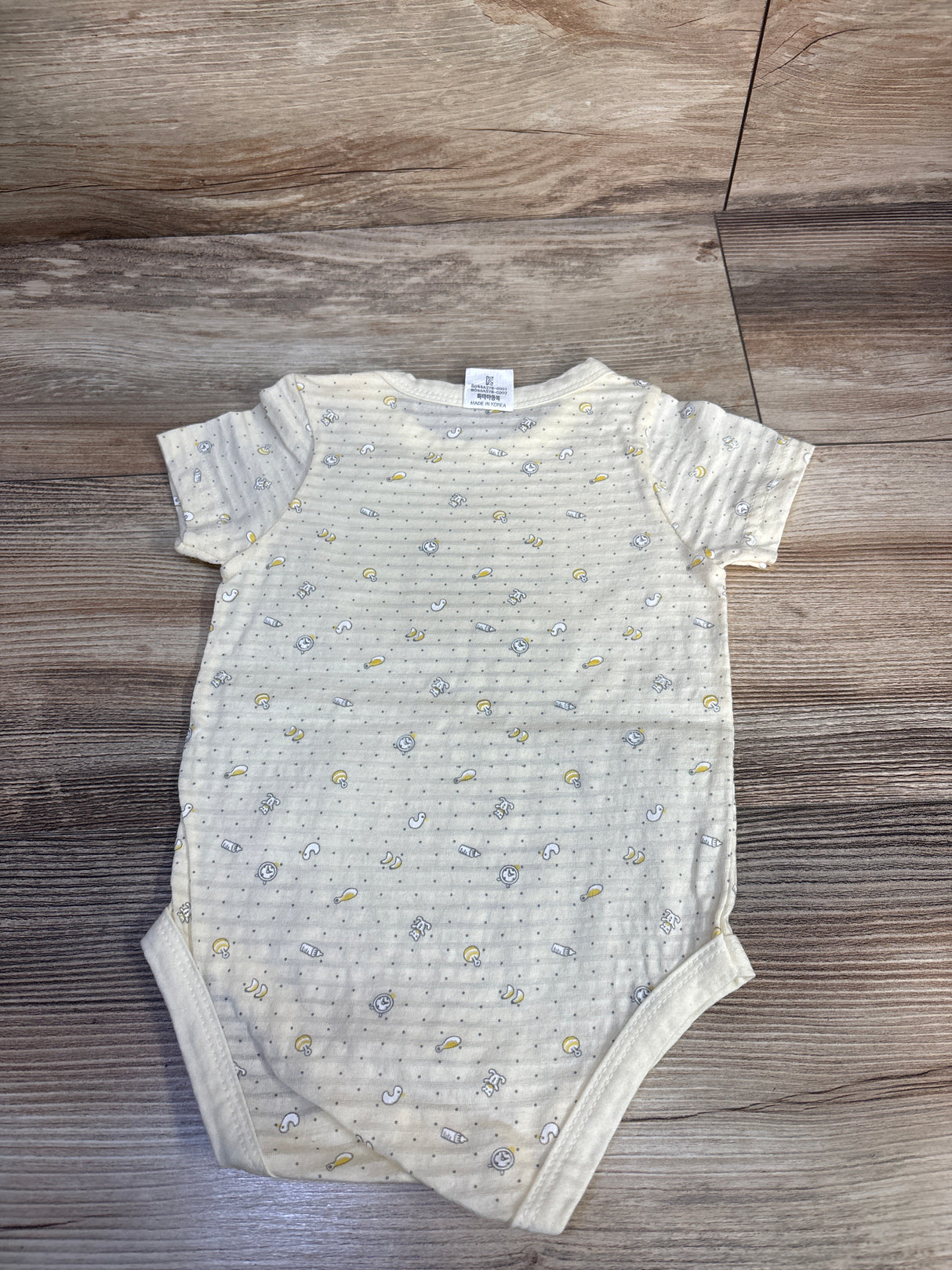 Happy Friend Bodysuit Yellow sz 9m