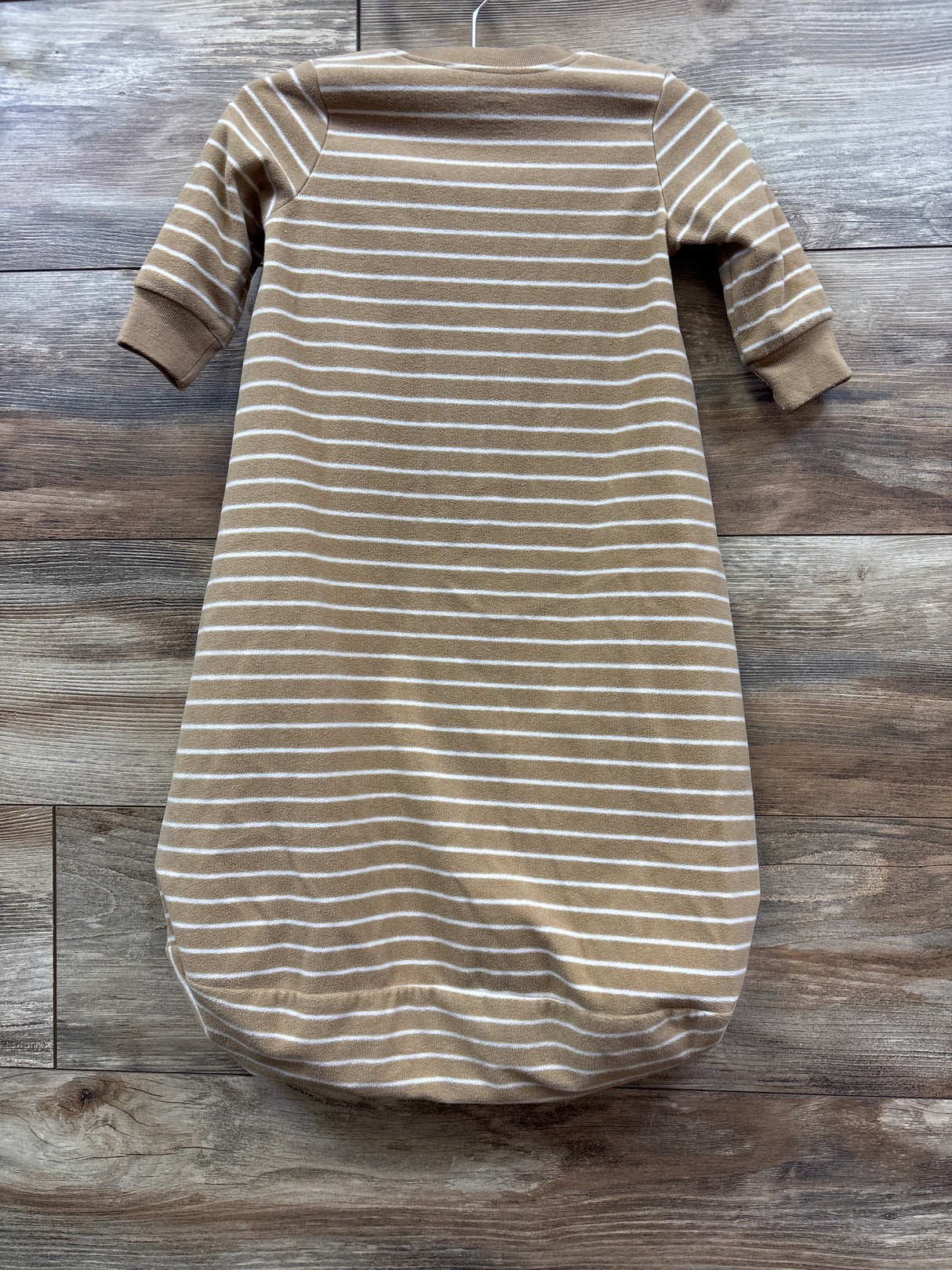 Carter's Striped Fleece Sleep Sack Brown 6-9m
