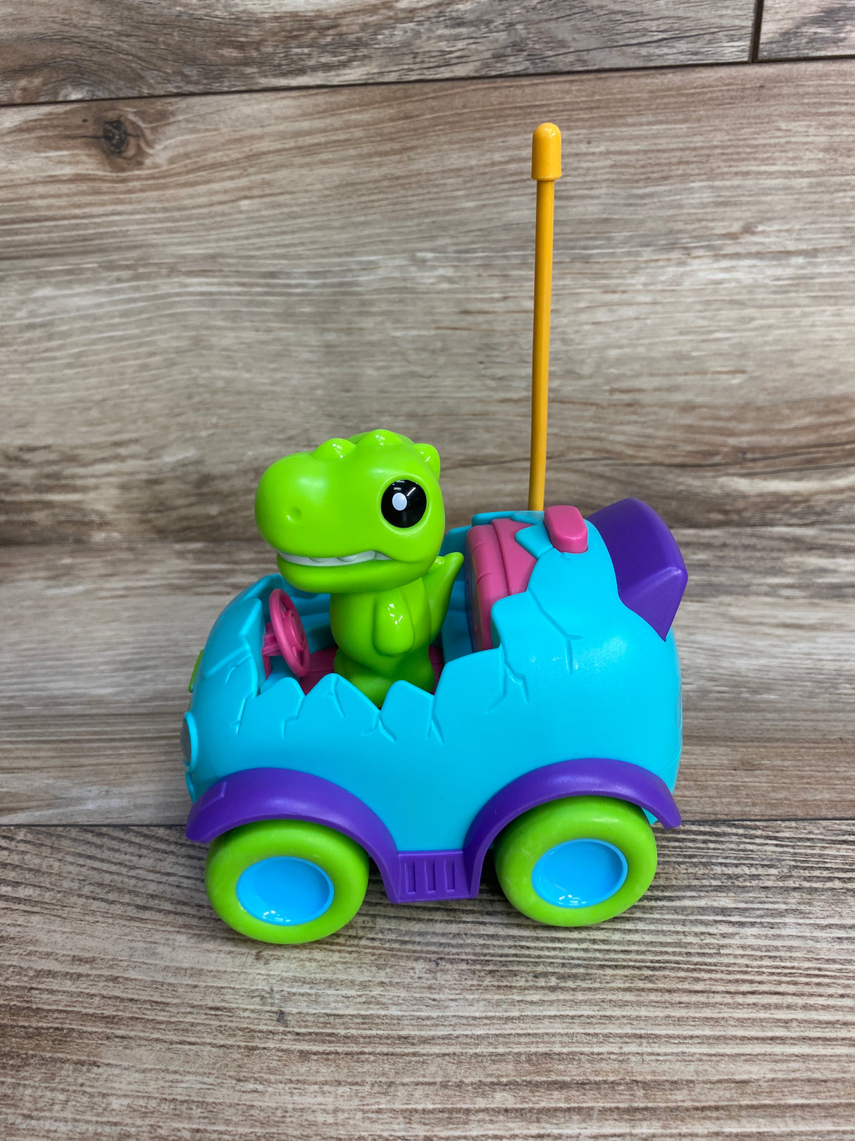 Nueplay T-Rex Remote Control Car, Aqua