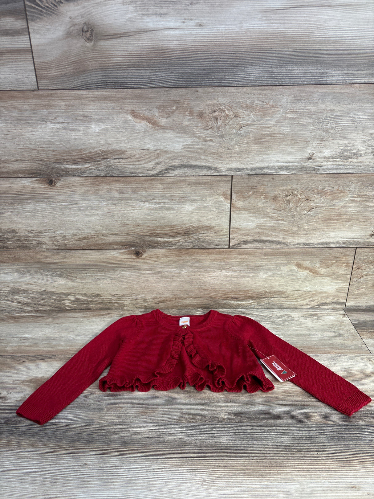 NEW Gymboree Open Knit Cardigan Red sz 3T
