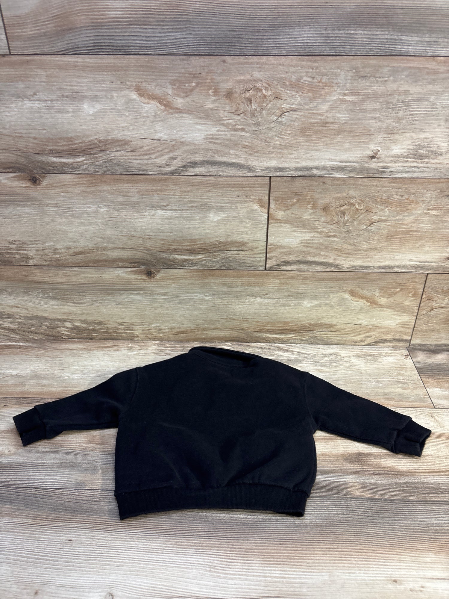 Baby Gap VintageSoft Polo Sweatshirt Black sz 18-24m