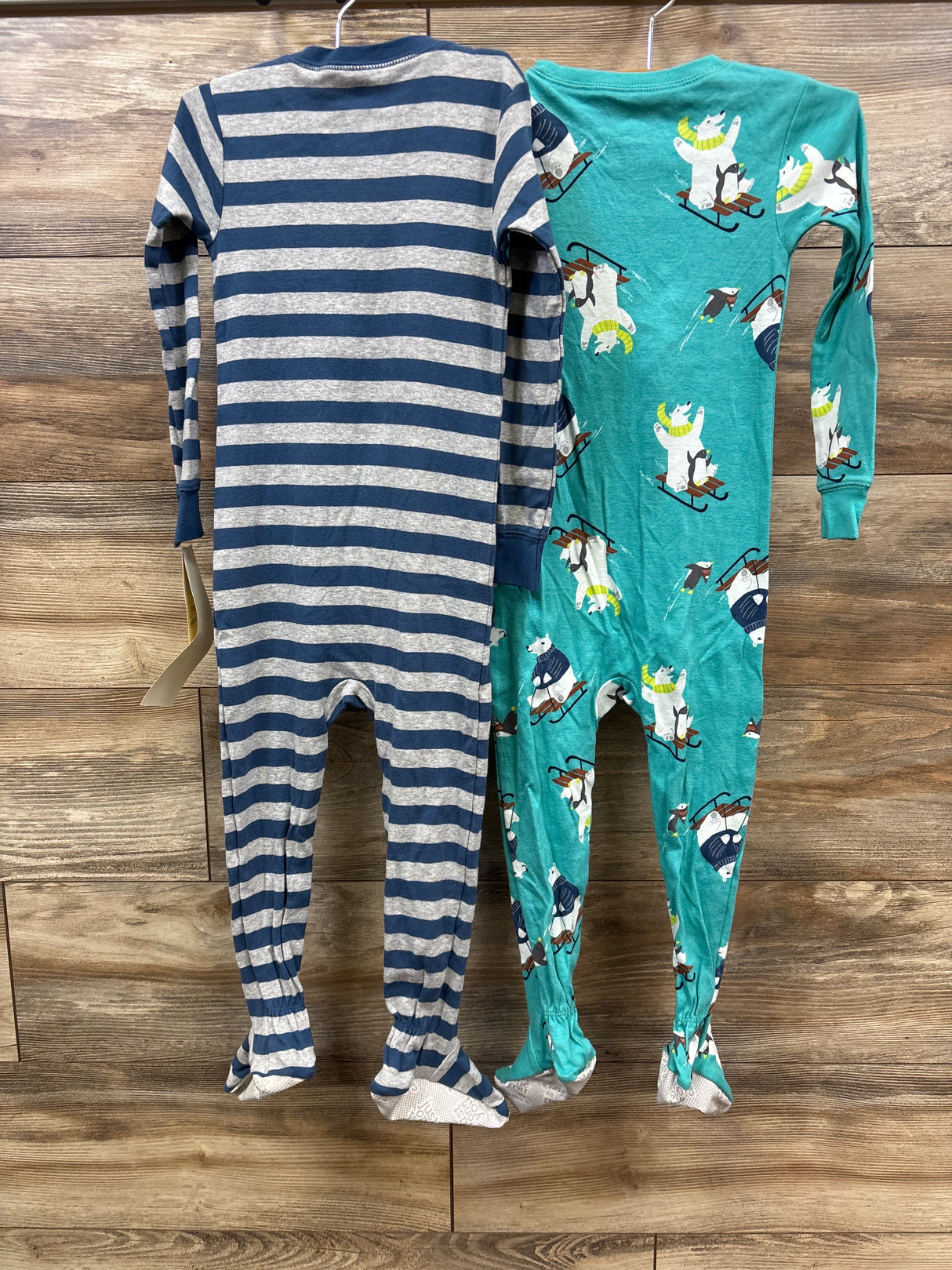 NEW Just One You 2pk Polar Bear Sleeper Blue sz 3T