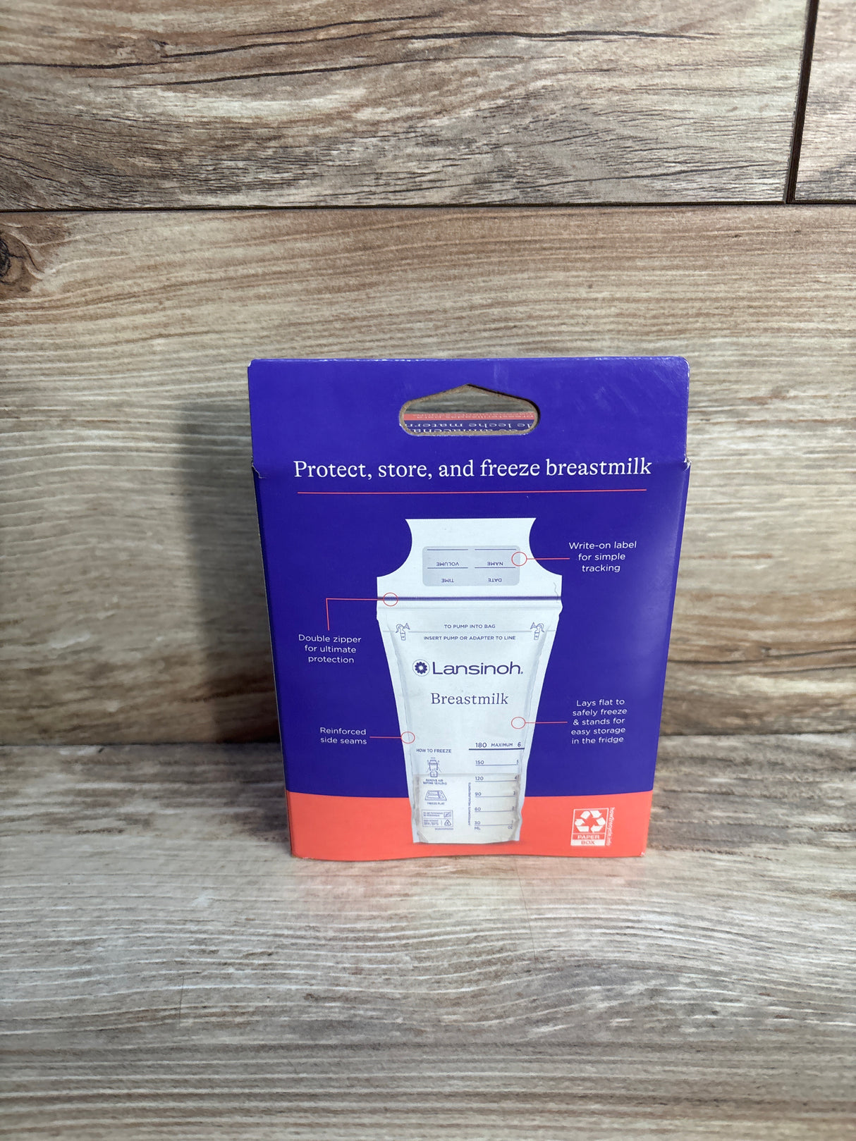 NEW Lansinoh Breastmilk Storage Bags 50ct. 6oz
