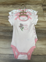 NEW Chick Pea 3pk Bodysuits Pink sz 6-9m