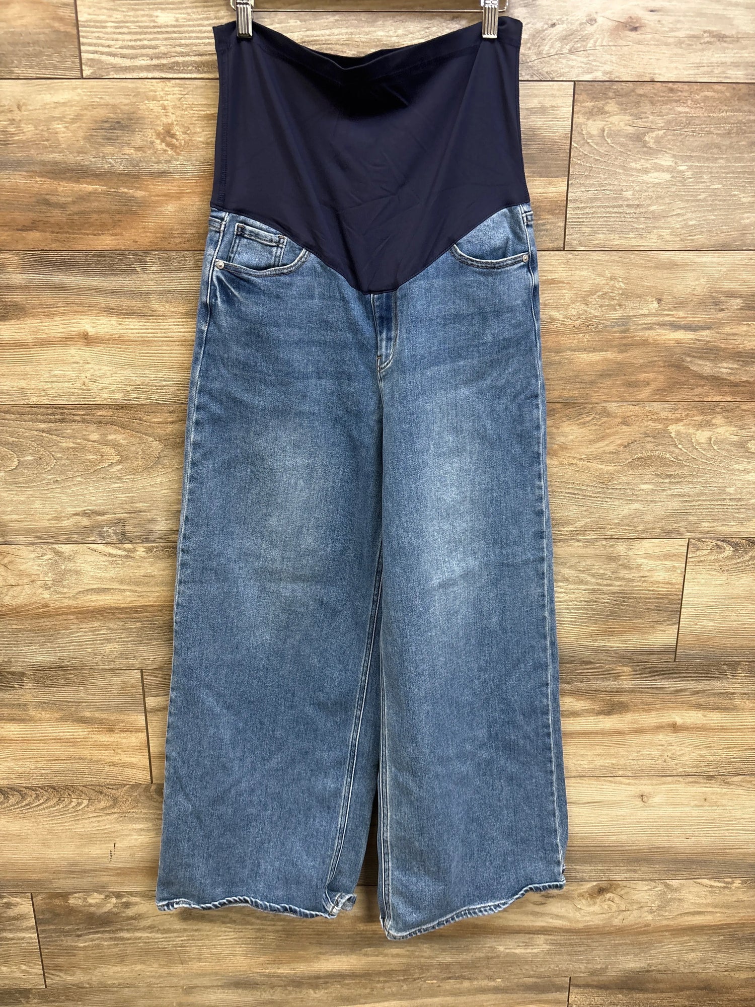 Pinkblush Maternity Full Panel Jeans Blue sz Large (30)