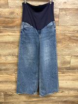 Pinkblush Maternity Full Panel Jeans Blue sz Large (30)