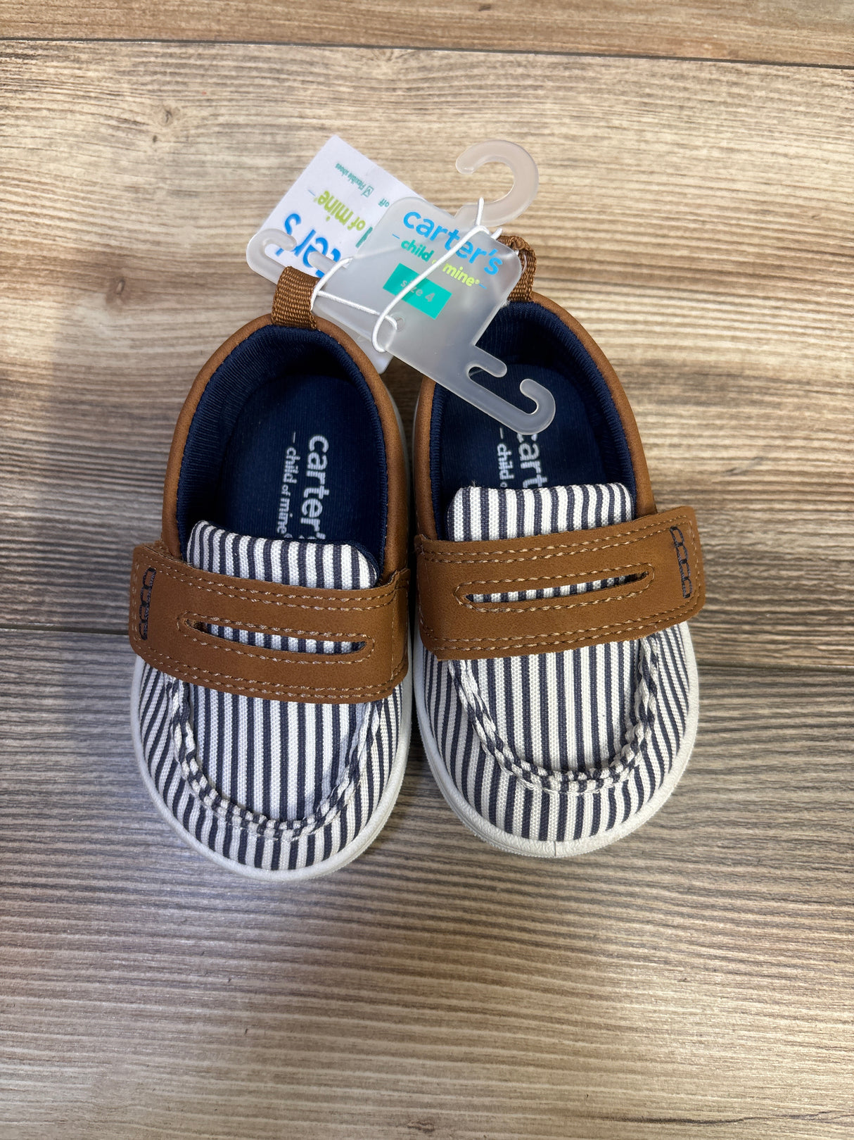 NEW Child Of Mine Crew Boat Shoes Blue sz 4c