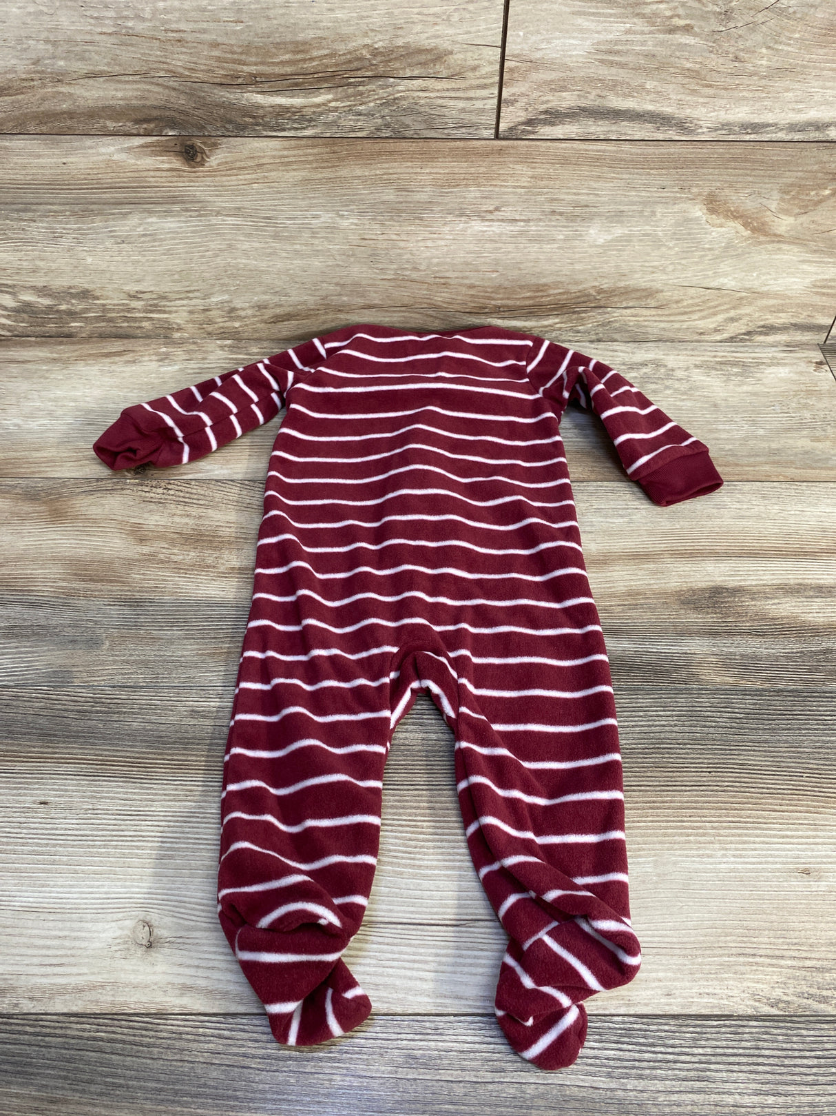 Carter's Striped Blanket Sleeper Red sz 6m