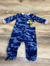 Carter's Camo Blanket Sleeper Blue sz 9m
