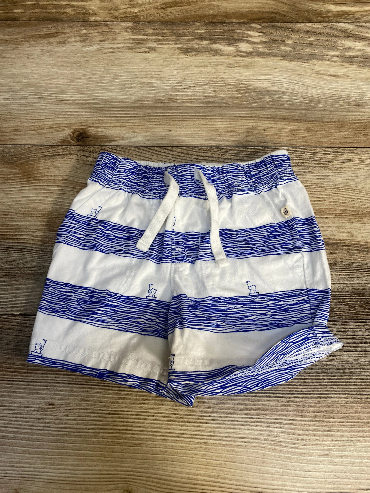 Baby Gap Drawstring Shorts White sz 18-24m