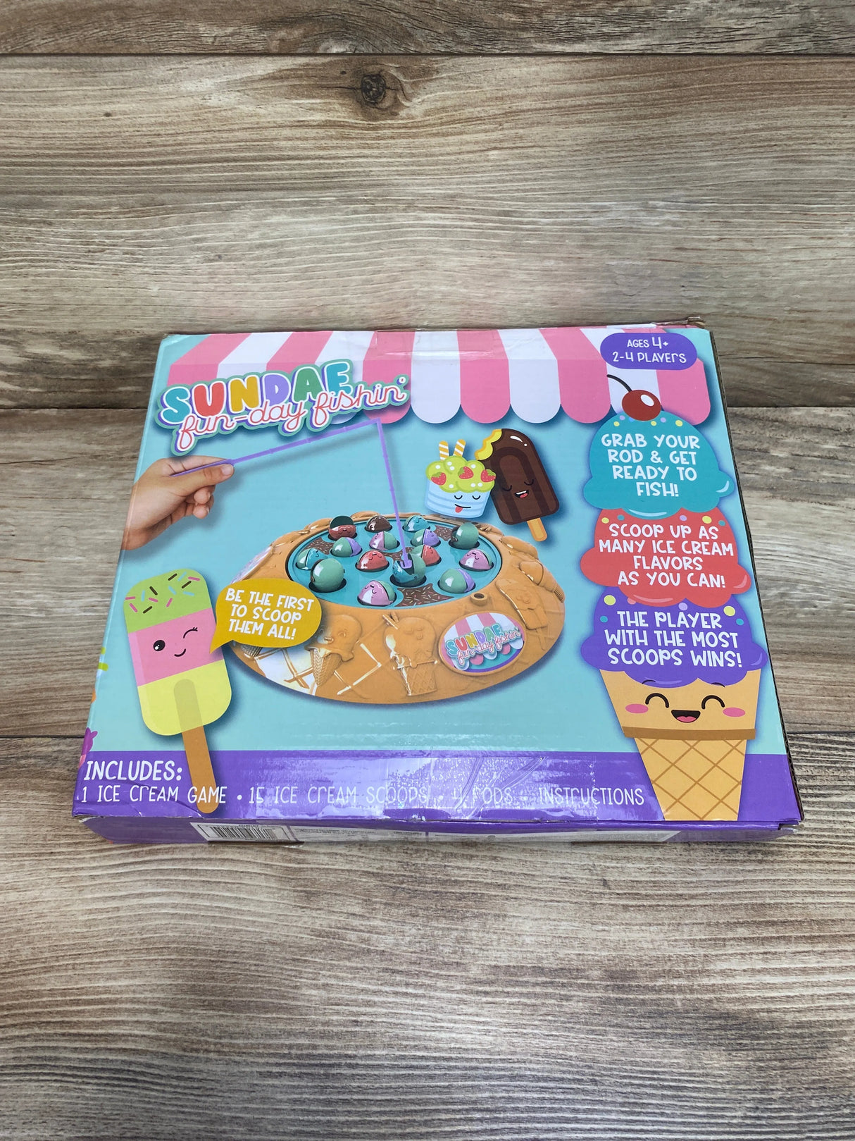 Sundae Fun-Day Fishin' Ice Cream Game