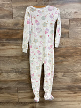 Just One You Girls' Sweet Treats Sleep N' Play White sz 5T
