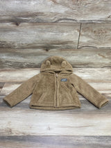 Eddie Bauer Sherpa Full Zip Jacket Brown sz 24m