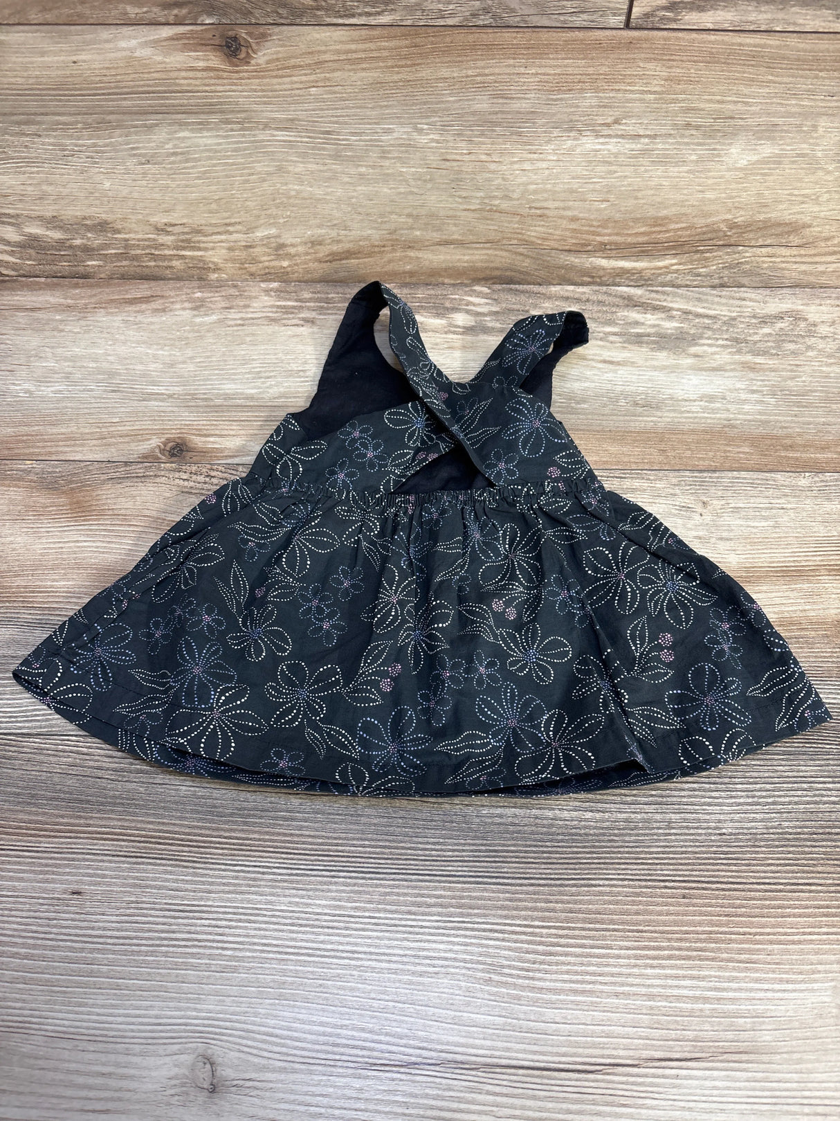 Carter's Floral Sleeveless Top Black sz 24m - Me n Mommy To Be
