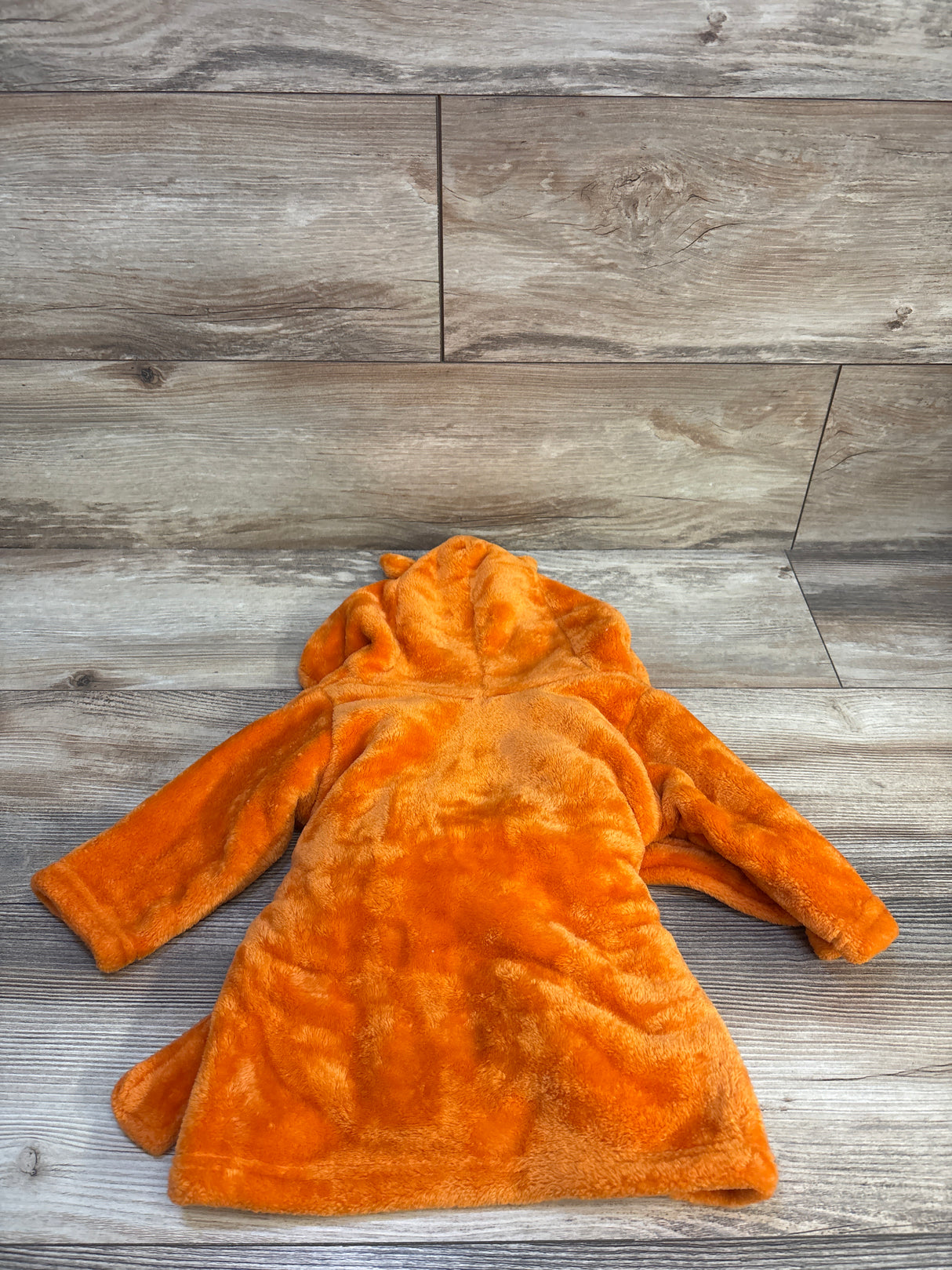 Hudson Baby Plush Fox Bath Robe Rust sz 0-9m
