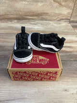 Vans Old Skool Crib Shoes Black sz 1c