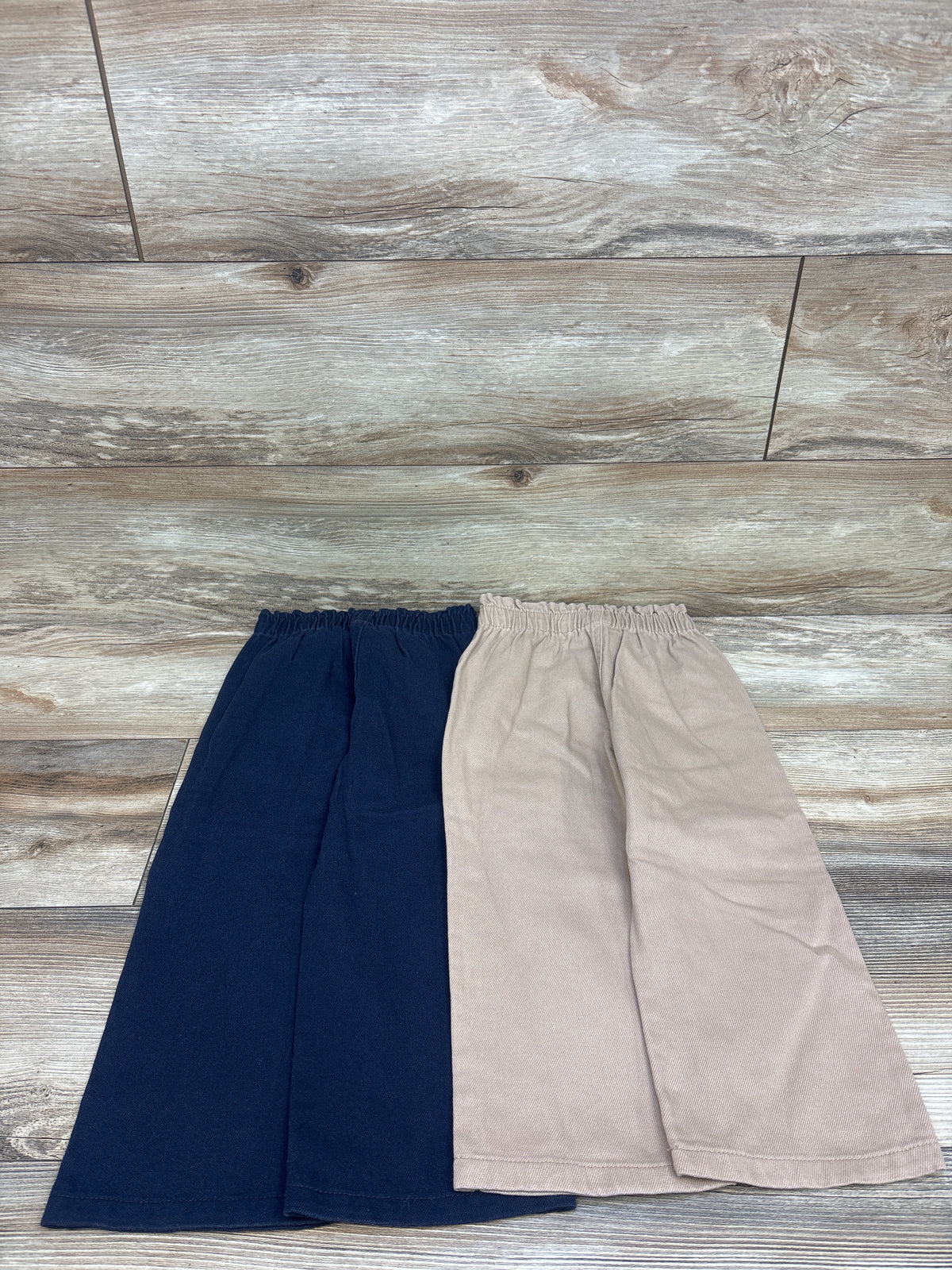 Pekkle 2pk Pull-On Pants Navy/Tan sz 4T