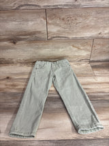 Zara The Regular Denim Jeans Green sz 4T
