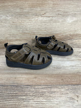 Wonder Nation Brown Fisherman Sandals sz 4c
