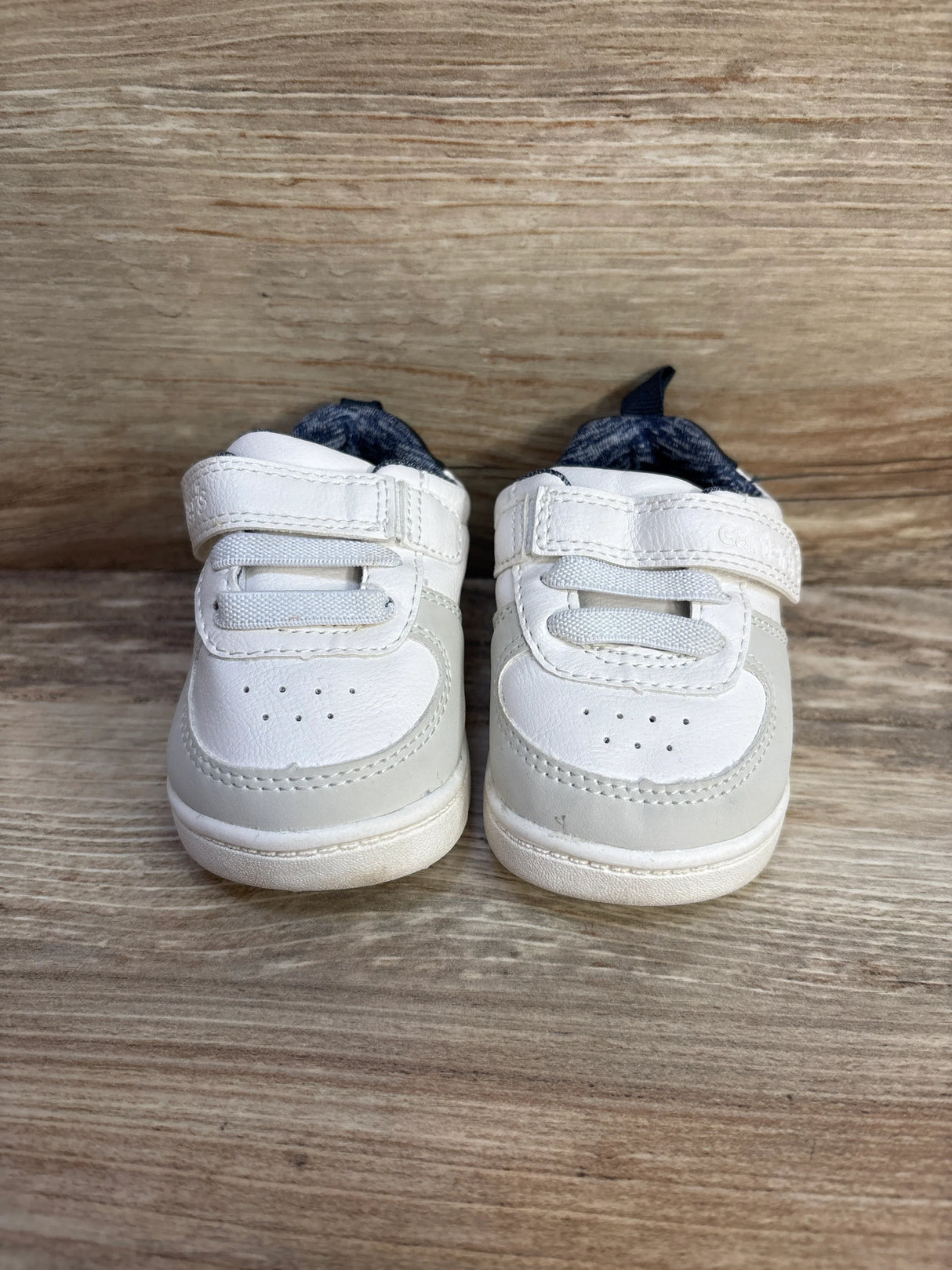 Carter's Every Step First Walker Kyle Casual Sneakers White sz 2c - Me n Mommy To Be