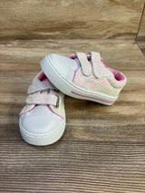 NEW Bocca Canvas Walking Sneakers Glitter White sz 5c