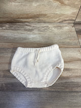 Little Navy Organic Knit Bloomers Cream sz 0-3m