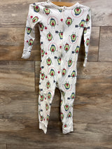 Old Navy Avocado Sleeper White sz 3T