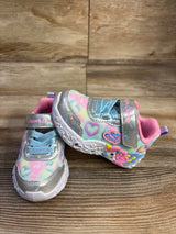 Sketchers Unicorn Charmer Light Up Sneakers Blue sz 5c