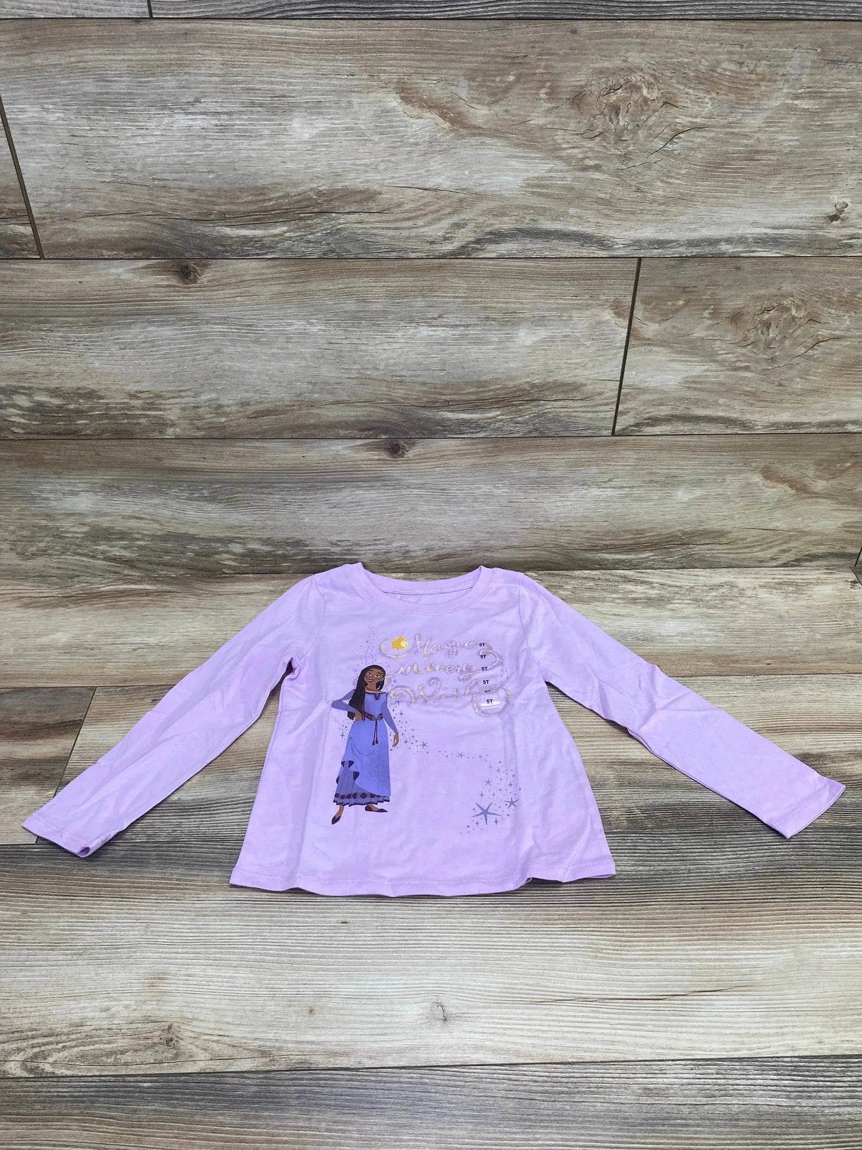 NEW Disney Wish Lavender Shirt sz 5T