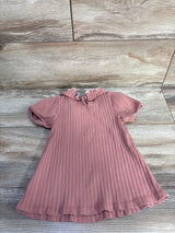 Cynthia Rowley Ribbed Collar Shirt Dusty Rose sz 5/6T