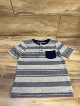Carter's Henley Shirt Grey sz 4T