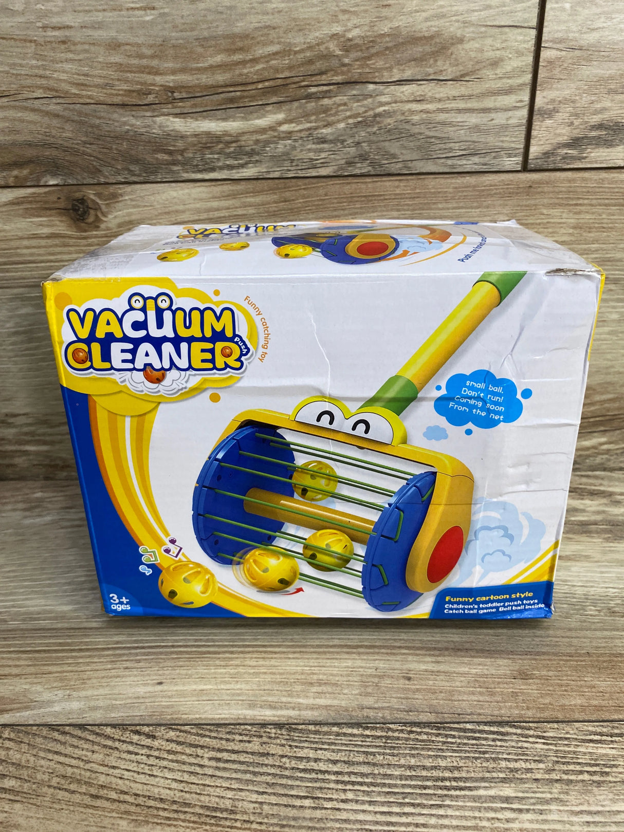 Vacuum Cleaner Push Along Walking Toy